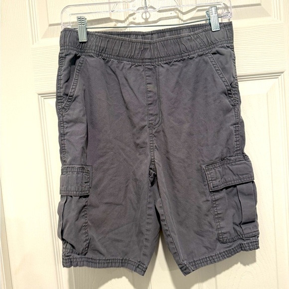 The Children’s Place Grey Cargo Shorts Boys Size 14 - Picture 1 of 3